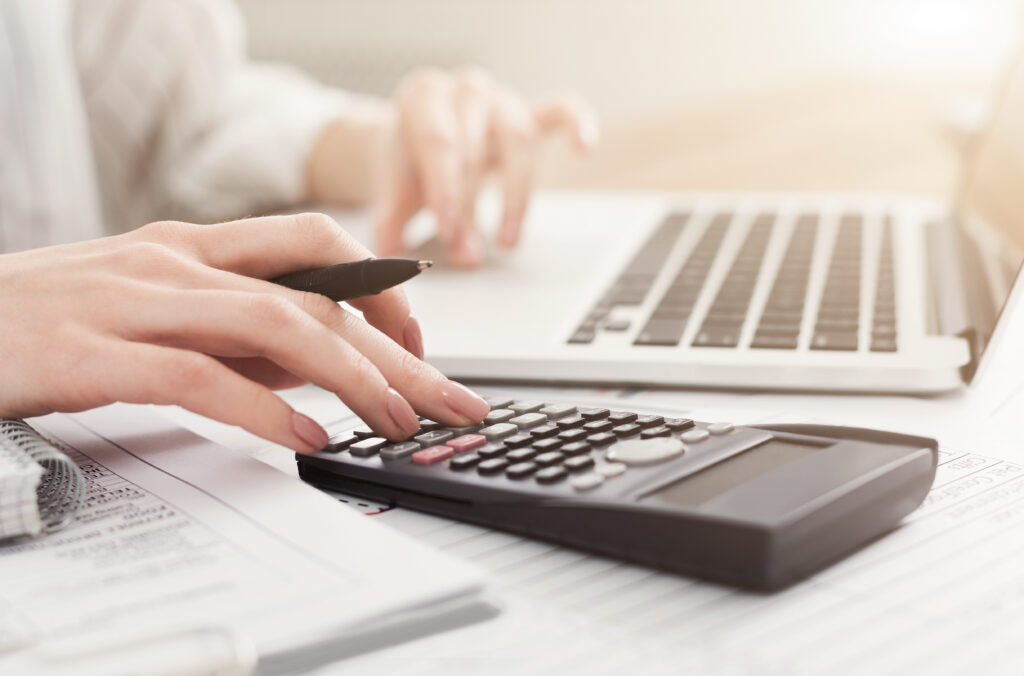 Business woman checking company balance. Update on how to declare goods that have been valued using Valuation Methods 2, 3, 4, 5 and 6